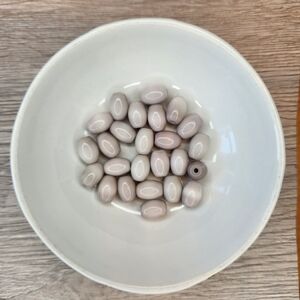 Cats Eye Bead Lot of 25 Cat's Eye Glass Fiber Optic Glass Bead